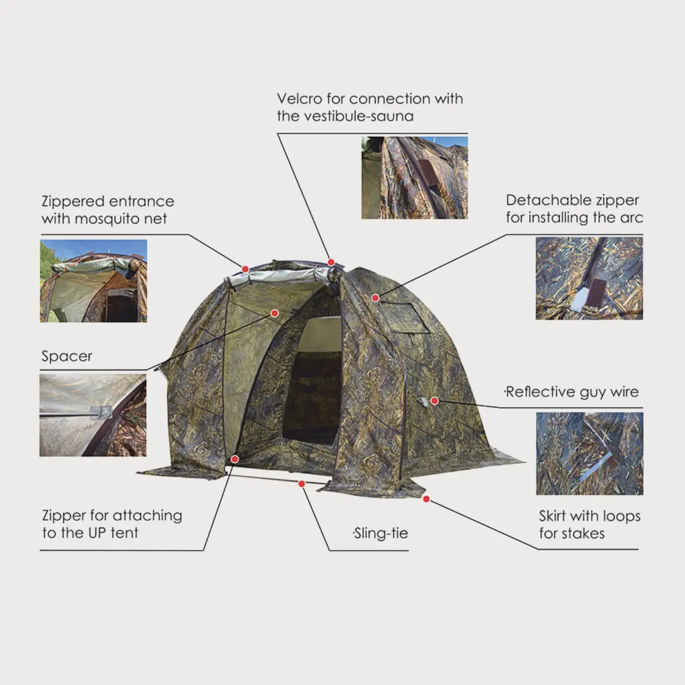 Bereg Universal Tent UP-2 Mini