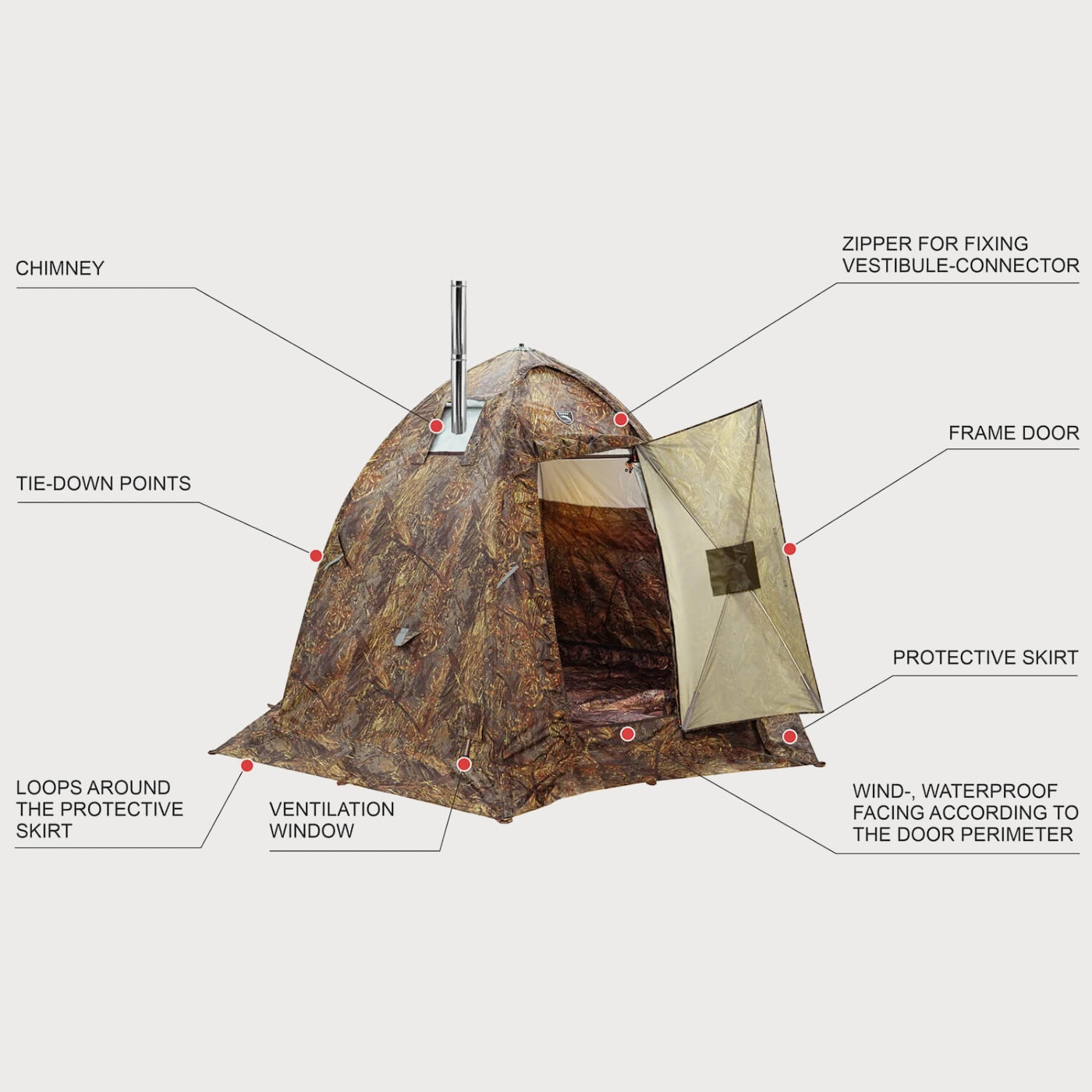 Bereg Universal Tent UP-2 Mini