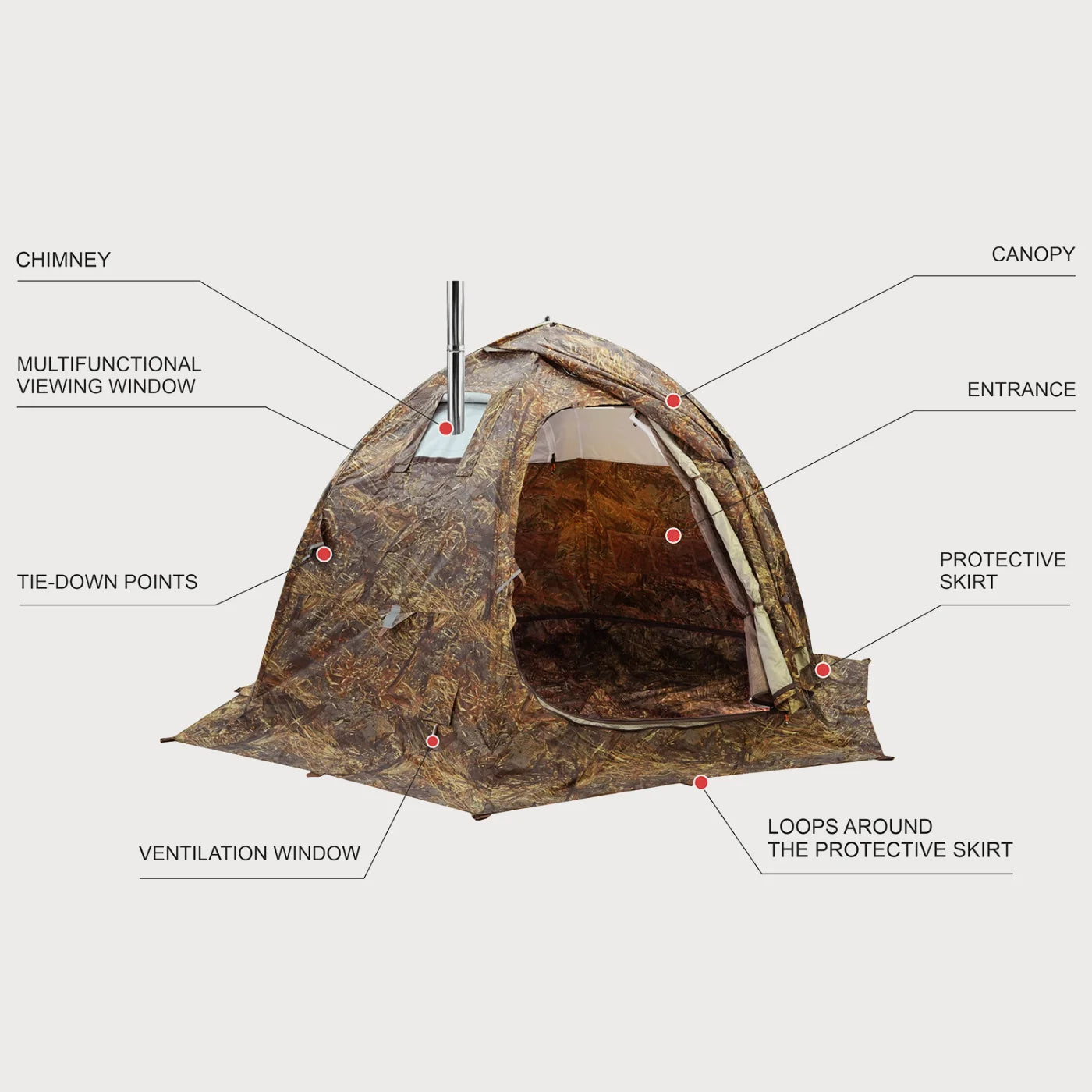 Bereg Universal Tent Winter-Summer
