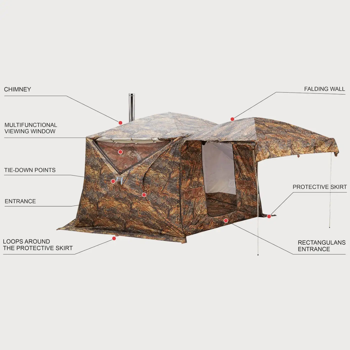 Bereg Hexagon Tent