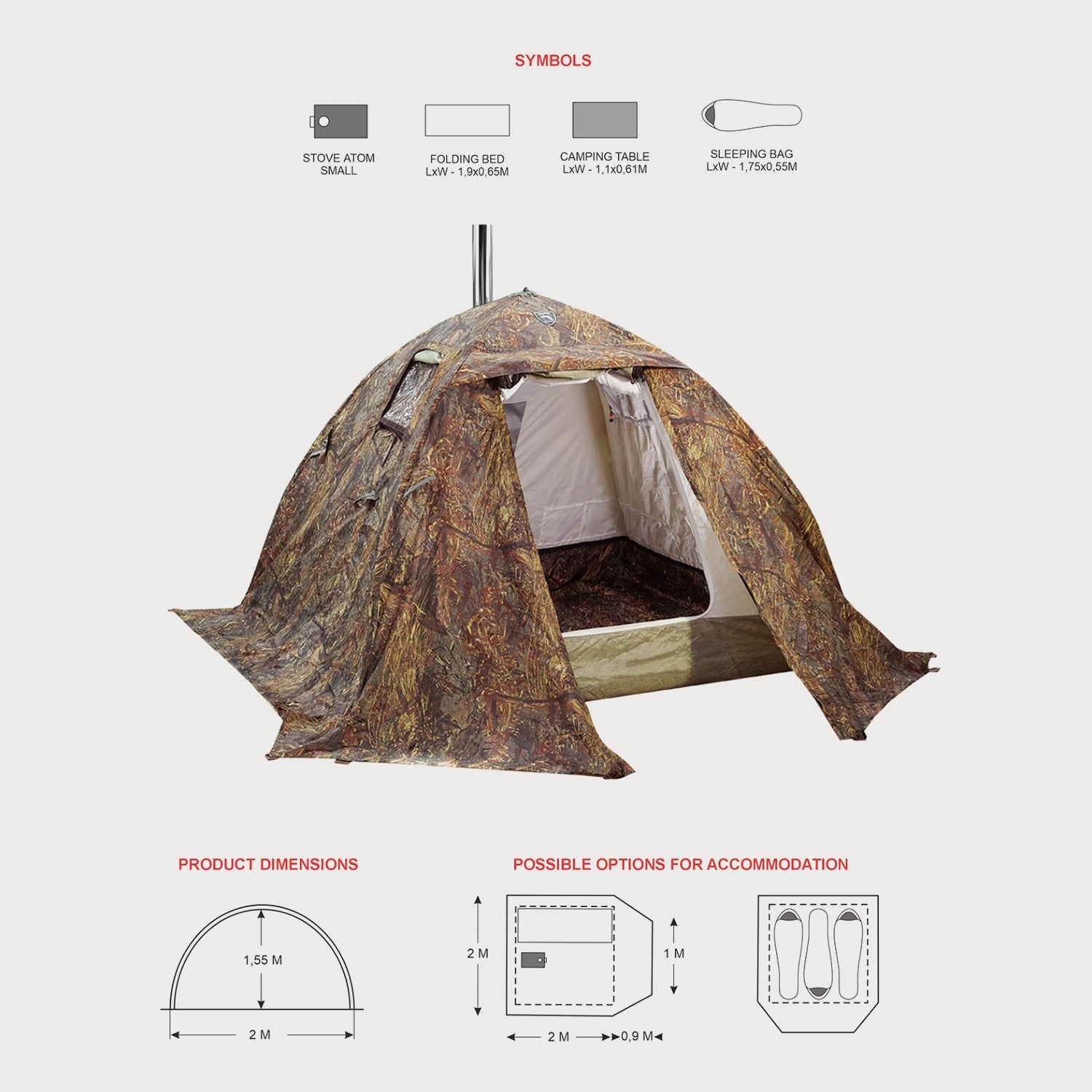 Bereg Universal Tent Sputnik-3