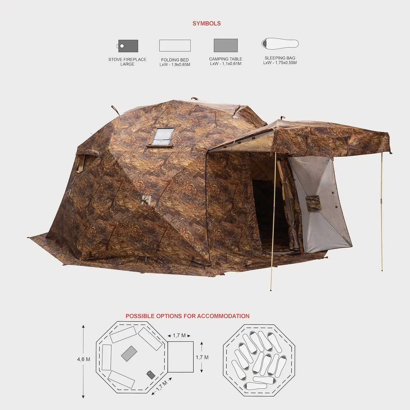 Bereg Octagon Tent