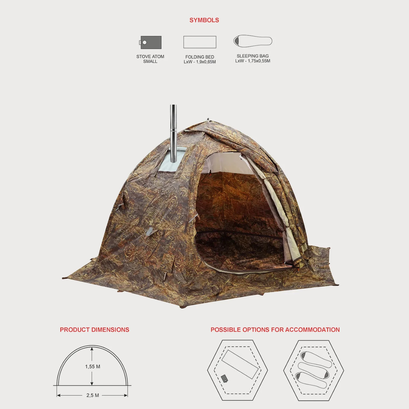 Bereg Universal Tent Winter-Summer