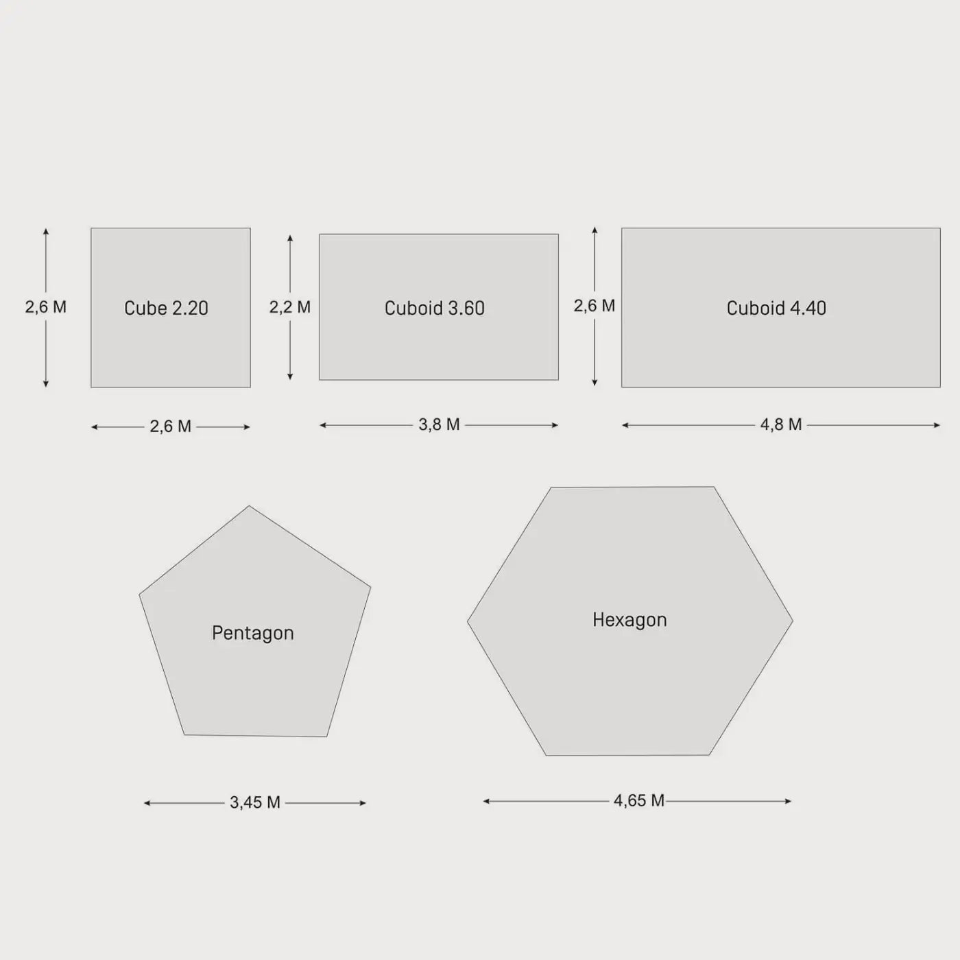 Bereg PVC Foor for Cube Tents