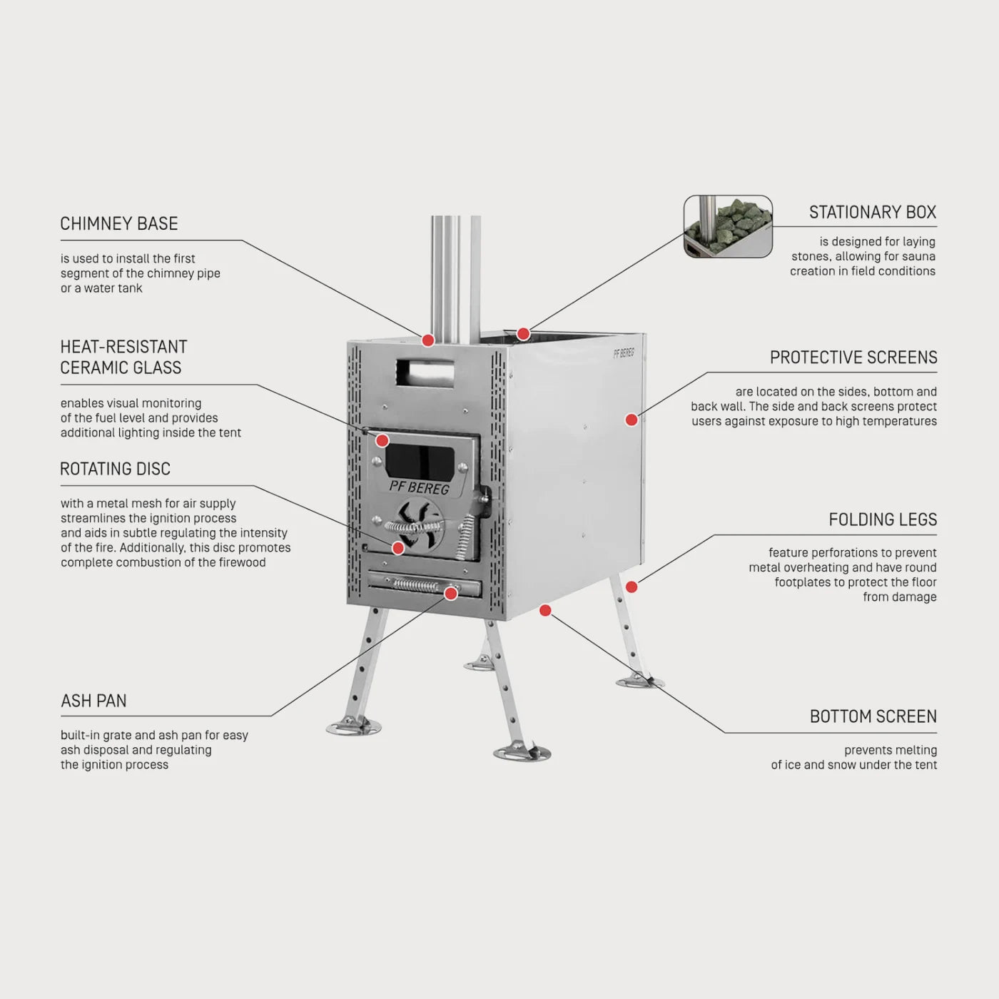 Bereg Wood Stove Sauna