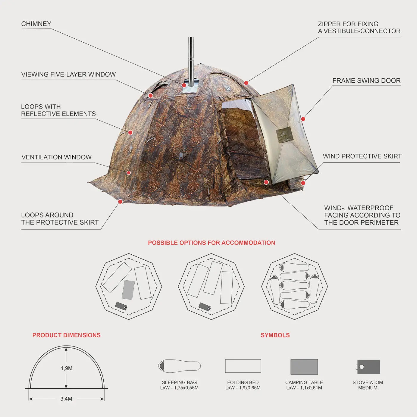 Bereg Universal Tent UP-2