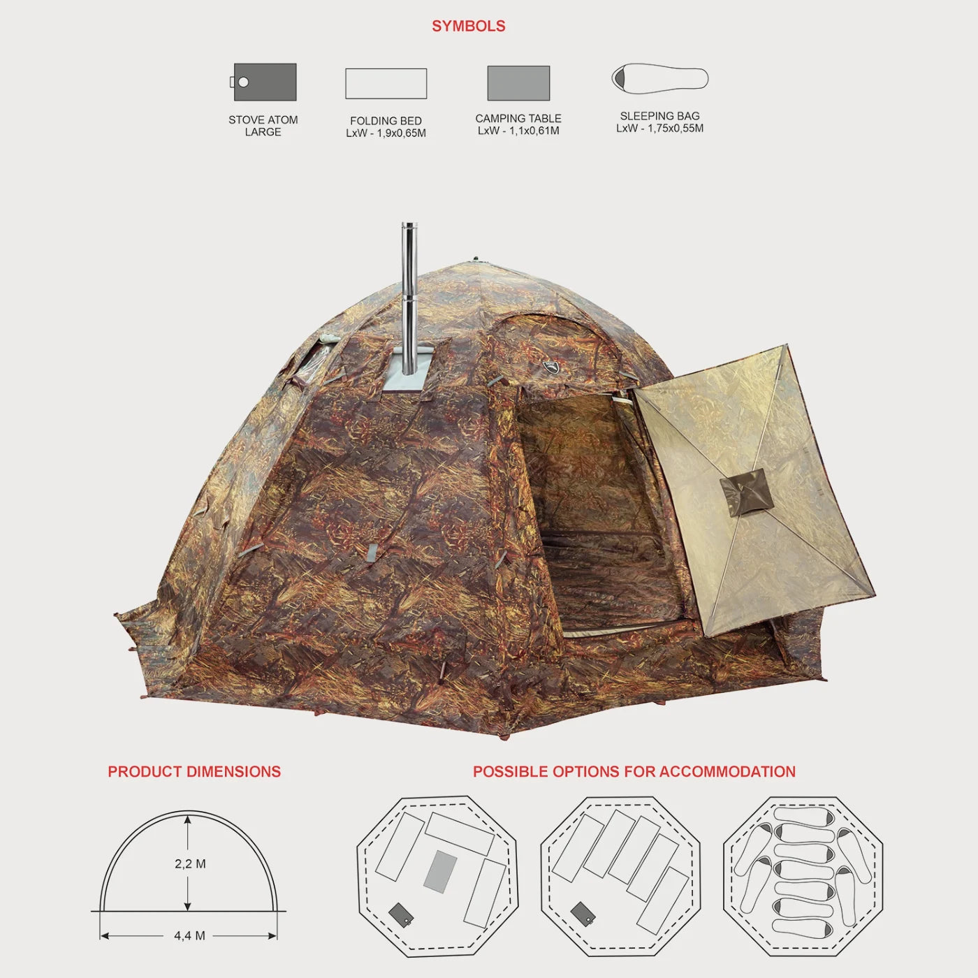 Bereg Universal Tent UP-5